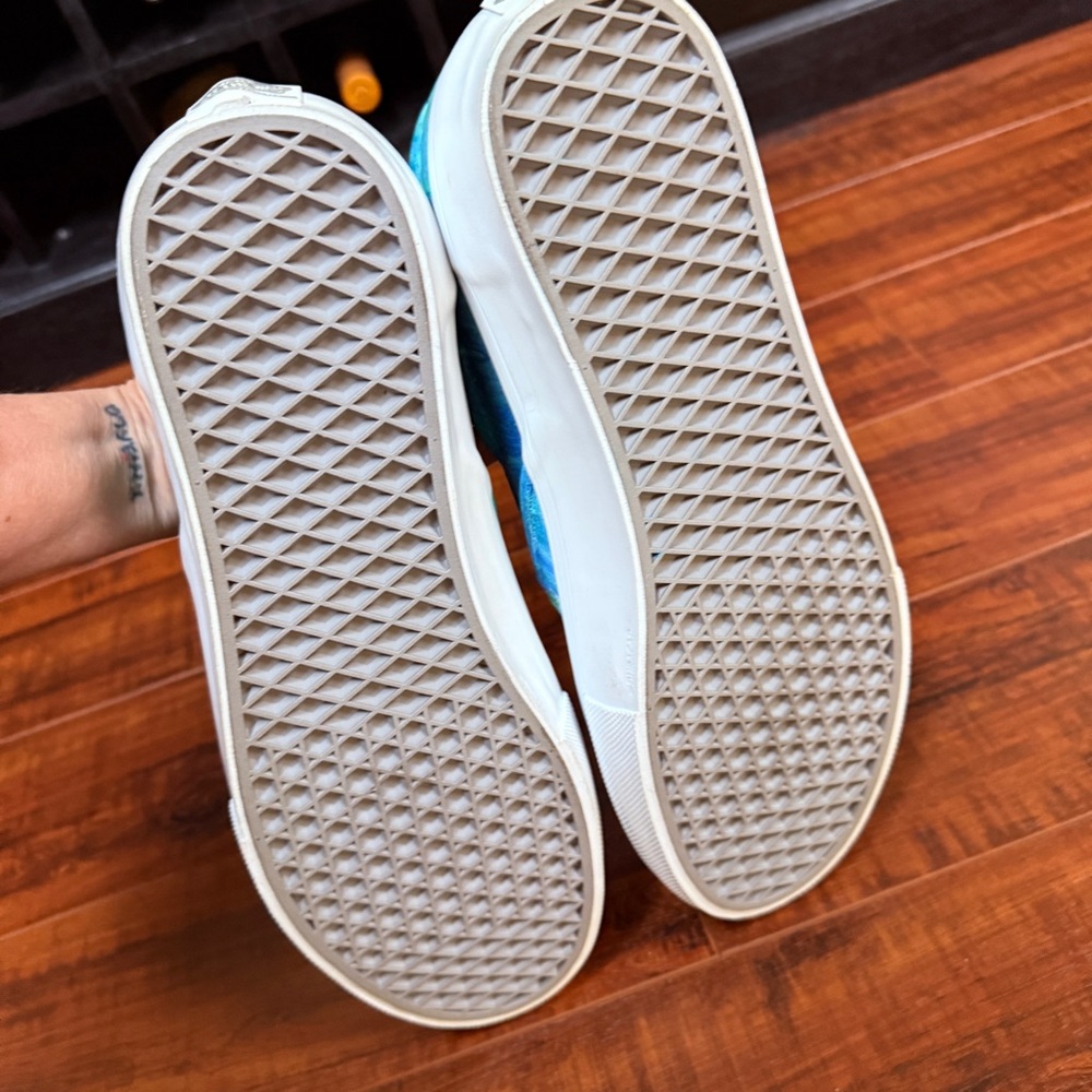 Van’s Custom Handpainted Mens sz 13 Popcrush Skateboarding Island Slip On shoes - Picture 12 of 12